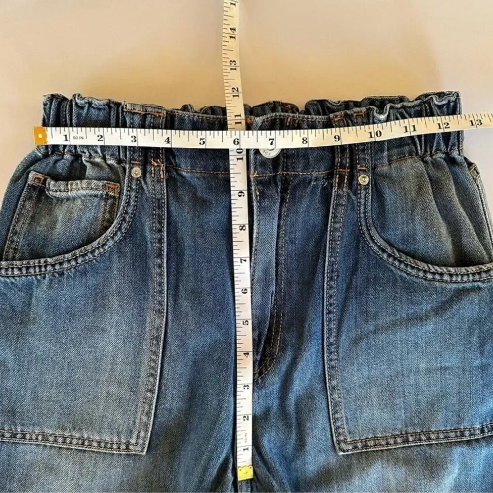Hudson Remi High-Rise Straight Leg Jeans in Blue 26